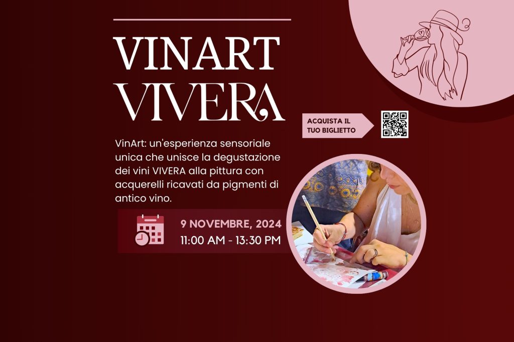 VinArt: libera la tua creatività con i colori del vino! VIVERA